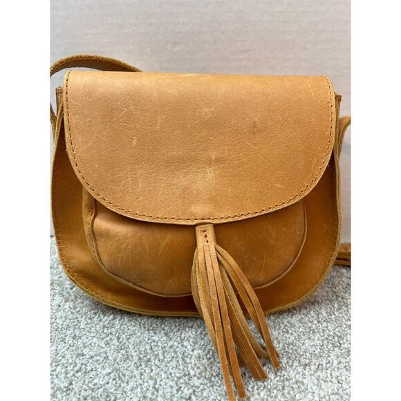 ABLE Maria Tassel Crossbody with  small wallet - Picture 2 of 12